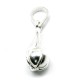 Pure Silver Ball Pendant in Cage – Chandi Pinjre Goli Locket for Astrology Remedy Pure Silver Ball Pendant in Cage – Chandi Pinjre Goli Locket for Astrology Remedy